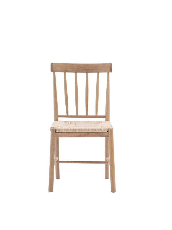 Ettington Wooden Dining Chair Natural - Set of 2