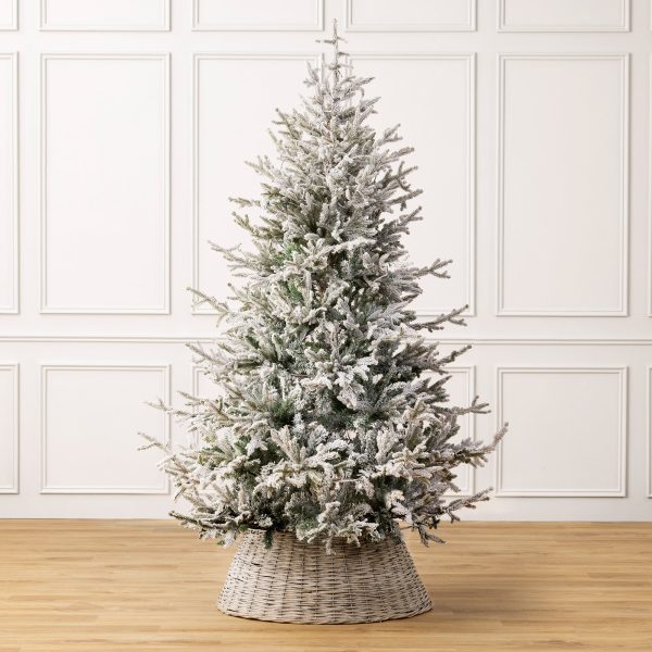 Verbier Fir Flocked Artificial Christmas Tree