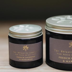 French Lavender & Marjoram Soy Wax Scented Candle