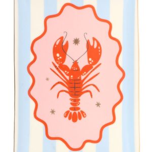 Striped Lobster Trinket Dish