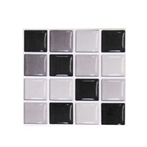 30 pcs Kitchen Tile Stickers Bathroom Mosaic Sticker Self-adhesive Wall Home