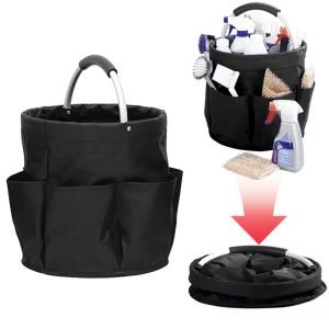 Cleaning Basket with Handle Multifunctional Garden Tools Bag Cleaning Caddy