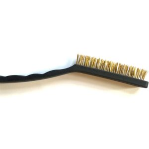 2 pcs Curved Stainless Steel Wire Brush DIY Paint Rust-Remover Tool