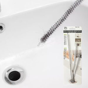 3PCS Flexible Sink Straw Pipe Cleaning Brush Set Sink Cleaning Brush Assorted