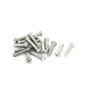 28mm Zinc Alloy Round Stainless Steel Kitchen Cabinet Knobs Drawer Handles