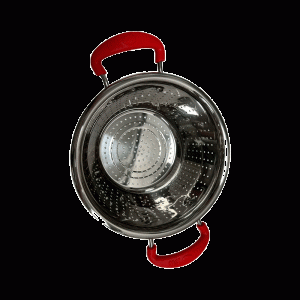 Metal Strainer Colander with 2 Handles for Kitchen Food Pasta