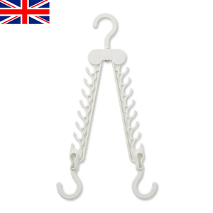 Space Saving Hangers for Clothes Adjustable Vertical Wardrobe Organiser Hanger