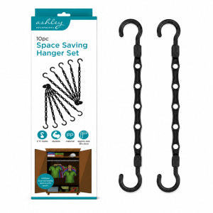10PCS Space Saving Hangers Clothes Hanger Organiser Cascading Wardrobe Closet