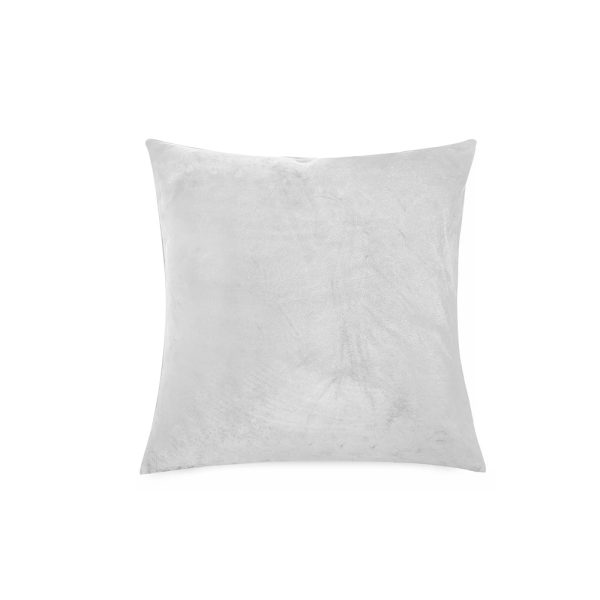 4 Pack Velvet Cushion Cover Square Pillow Decor Bed Sofa – Silver · 45x45cm