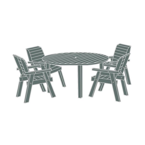 Round 4 Seater Set | Furniture Cover