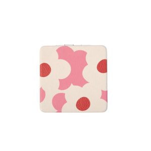 Pink Square Pocket Mirror