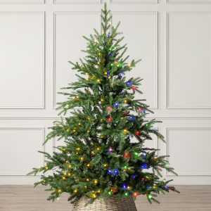 Pre-Lit Nordmann Fir Artificial Christmas Tree