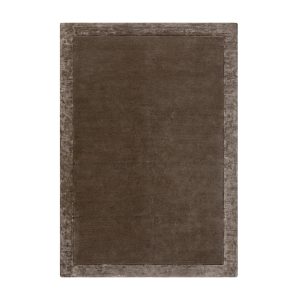 Albi Taupe Hand Tufted Wool & Viscose Rug
