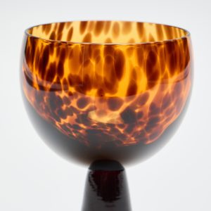 Amber Swirl Gin Glasses – Set of Two