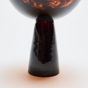 Amber Swirl Gin Glasses – Set of Two