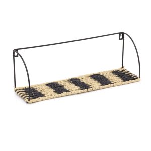 Carousel Home Set Of 3 Metal Rope Shelves Display Shelf Set