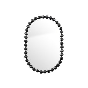 Bellagio Black Bobble Oblong Mirror