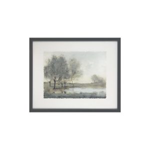 Near the Pond II Framed Picture