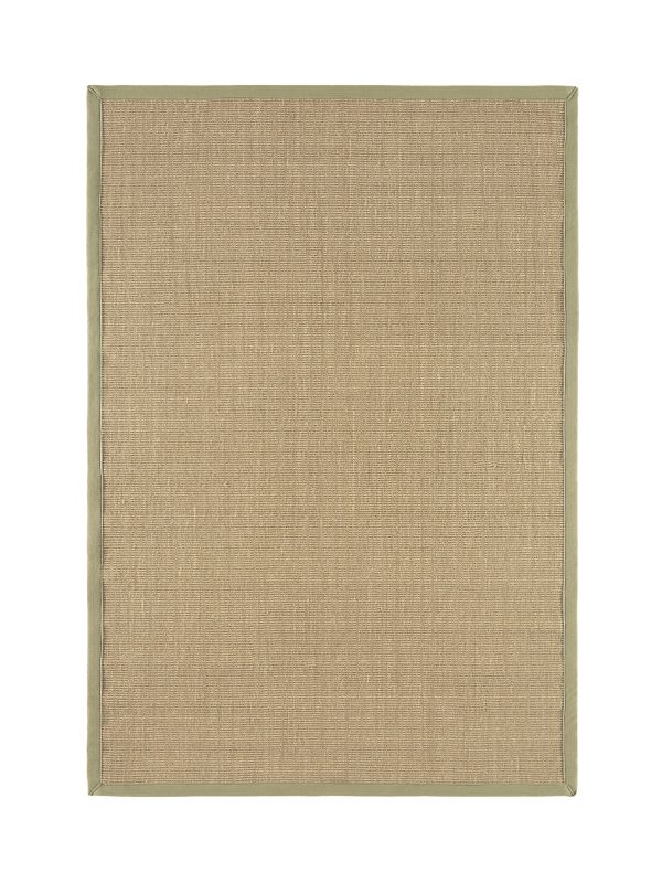 Sisal Sage Border Rug